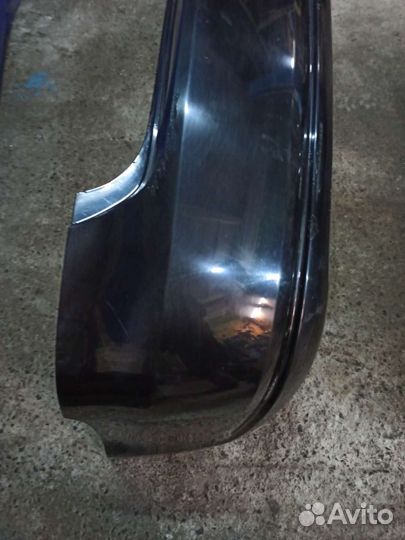 Задний бампер VW Polo 2009-2015
