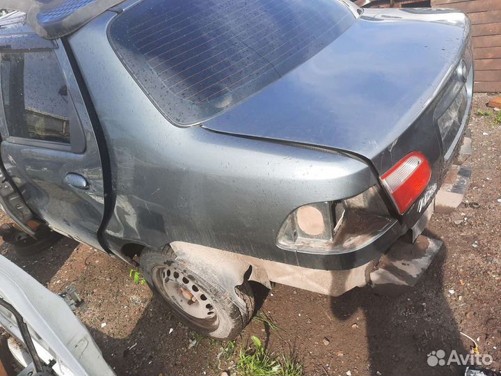 Крыло левое заднее четверть фиат альбеа