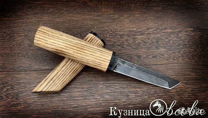 Нож Танто малый в деревянном чехле