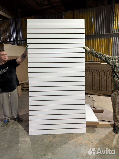 Торговая панель 2440*1830 белая из мдф напрямую с