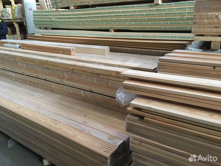 Планкен из лиственницы