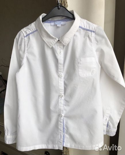 Jacadi 104 рубашка