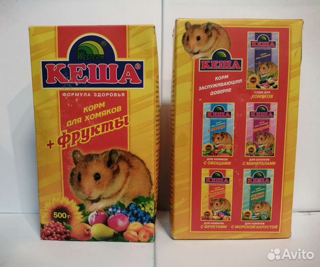 Корм для хомяков