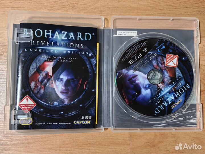 Biohazard revelations диск PS3