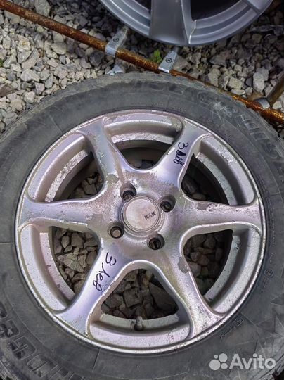 195/65 R15 Bridgestone WT17 Зима Литые R15 pсd:4x1