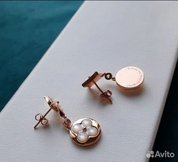 Серьги Louis Vuitton Color Blossom