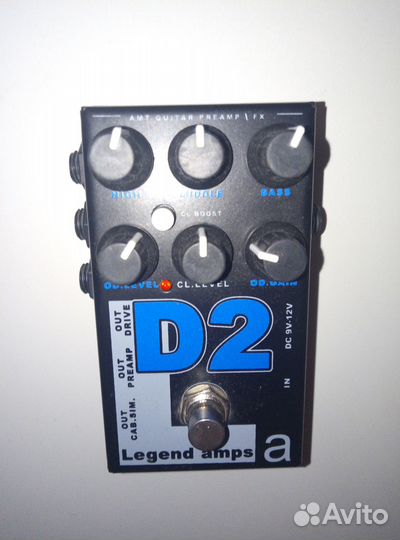 Гитарный преамп AMT D-2 Legend Amps 2