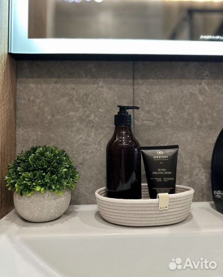 Набор корзинок для хранения из хлопкового шнура