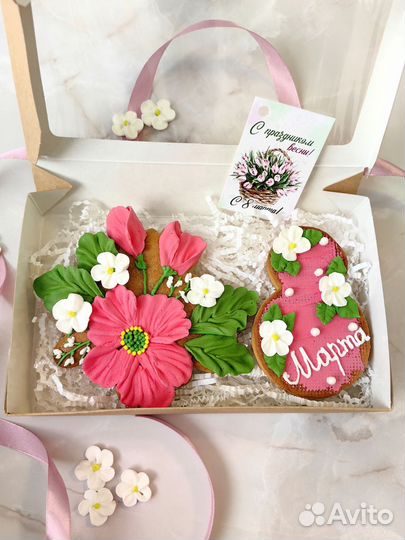 Имбирные пряники к 8 марта