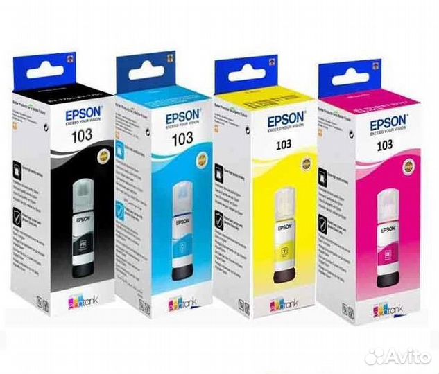 Чернила epson 103 - 664