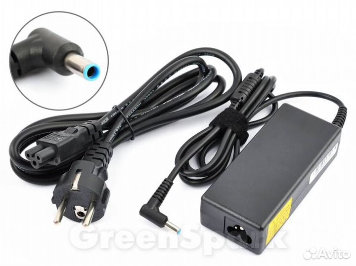 Блок питания для ноутбука HP 19,5V / 3,33A blue p