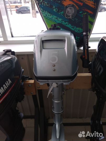 Лодочный мотор 2-х тактный Sharmax (Шармакс) SM5HS