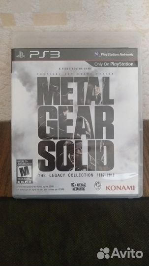 Metal Gear Solid The Legacy Collection ps3