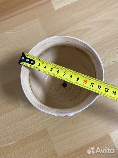 Керамический горшок маленький