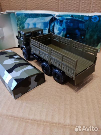 Камаз 4310 хаки в масштабе 1/43 элекон