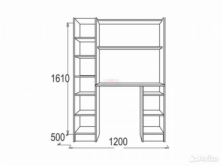 Детский письменный стол