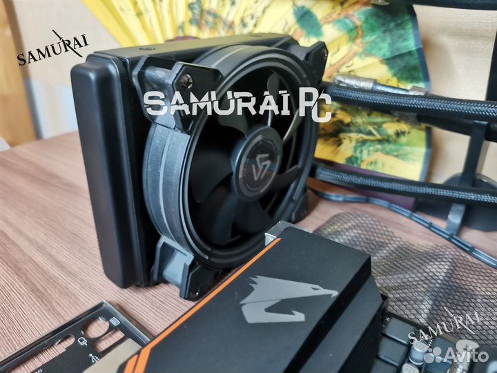 Комплект - Danuki - Ryzen 5 + A520 Aorus + Водянка