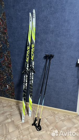 Беговые лыжи active