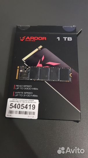 Ssd m2 nvme 1tb Ardor Gaming