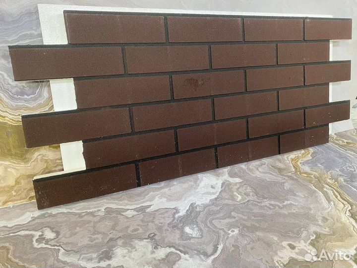 Фасадные термопанели под кирпич