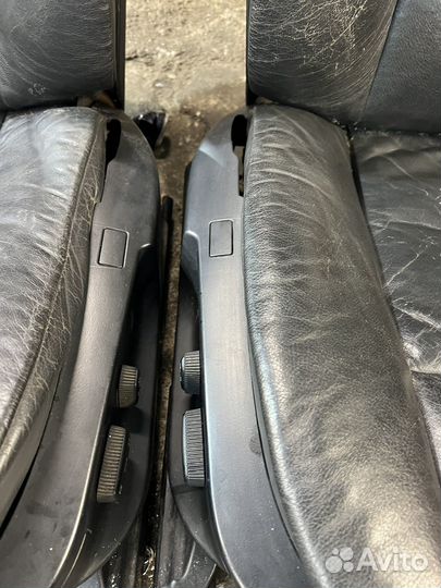 Сиденья бмв е39 кожа с памятью