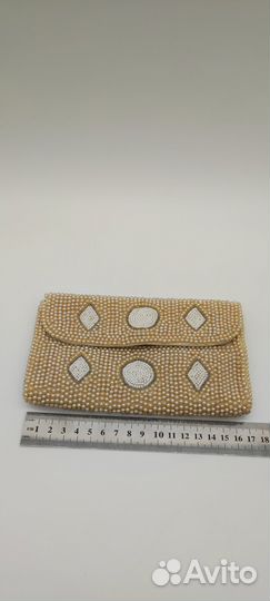 Сумочка клатч кошелек бисер вышивка, Европа нач