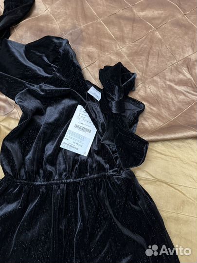 Комбинезон для девочки бархатный Zara 134