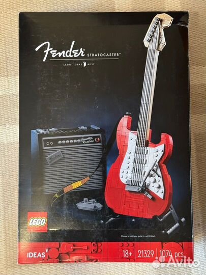 Lego Ideas 21329 Гитара Fender Stratocaster