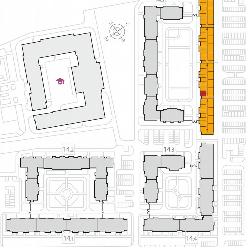 1-к. квартира, 36,9 м², 4/8 эт.