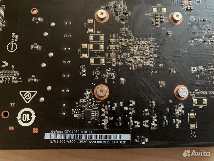 Видеокарта Msi gtx 1050 ti 4GB