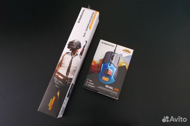 SteelSeries Pubg Bundle Rival 310 + QcK+