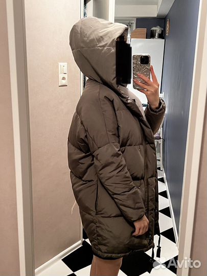 Пуховик женский, бренд Stradivarius, xs