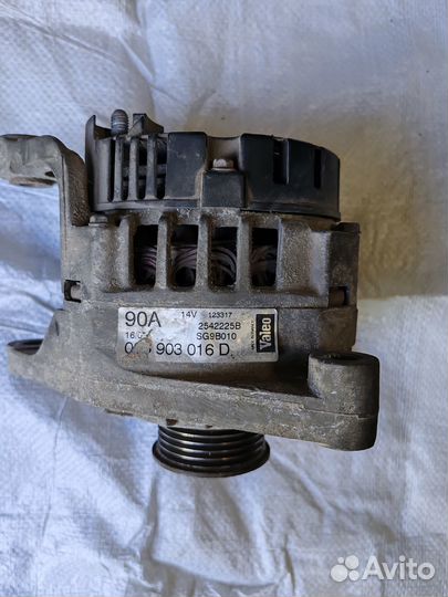 Генератор 06B903018D, 06B903018DX Passat B5+ 90A