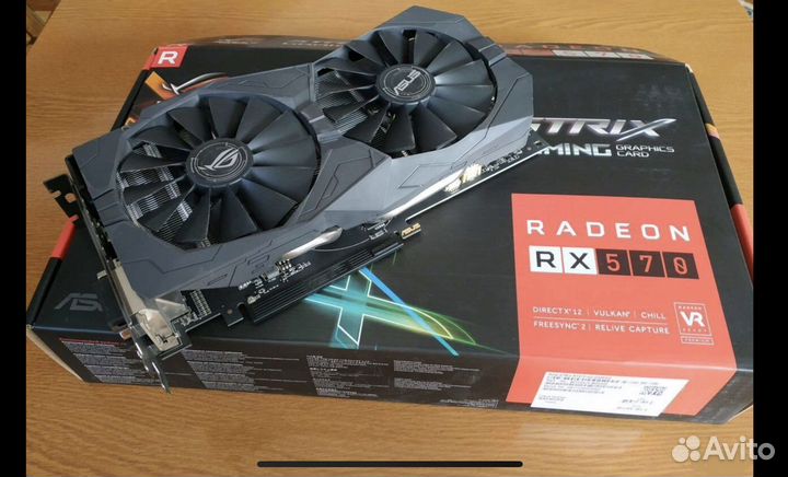 Видеокарта rx 570 4gb