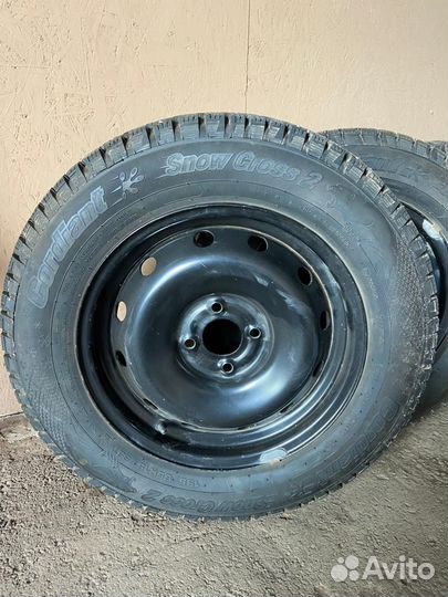 R15 Cordiant Snow Cross 2 195/65, PCD 4x100 DIA 56.6