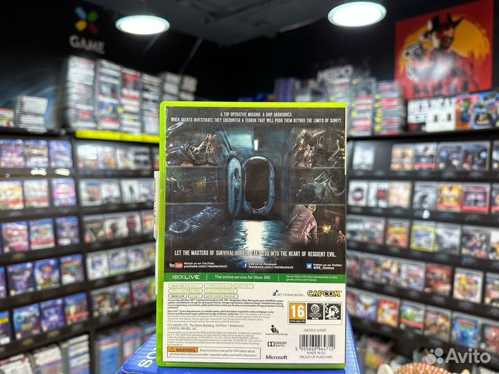 Игры для Xbox 360: Resident Evil: Revelations