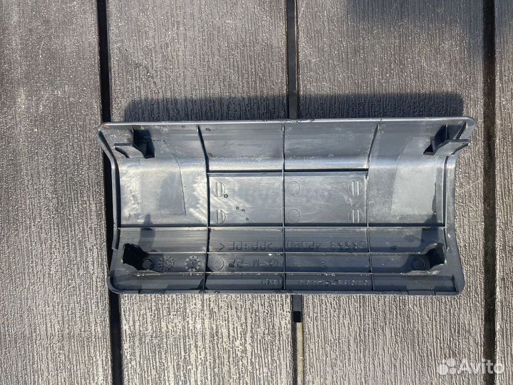 Зглушка vin номера toyota rav 4 a30