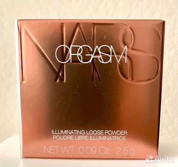 Nars Рассыпчатый хайлайтер оттенка Orgasm