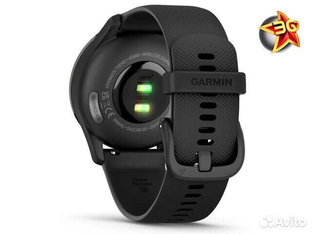 Часы Garmin Vivomove Trend Black 010-02665-00