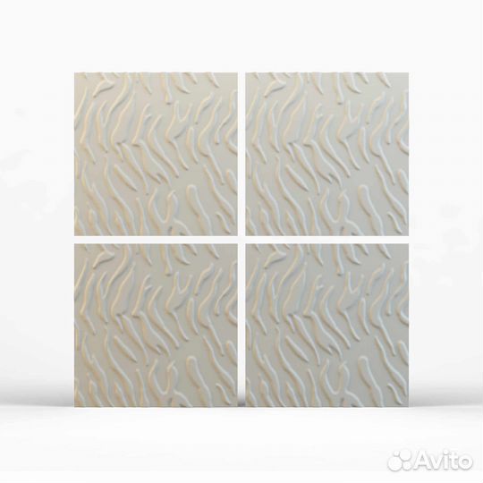 Гипсовая 3D панель 