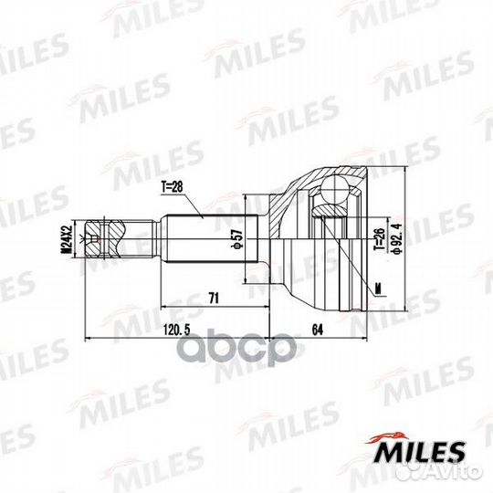 GA20125 GA20125 Miles