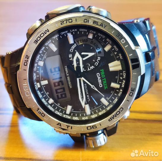 Часы casio pro trek prw 6000
