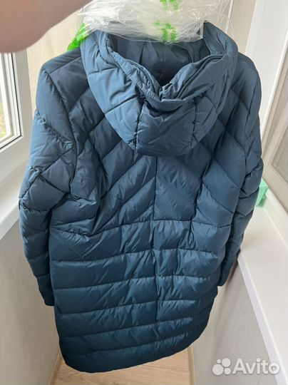 Пальто пуховик зимнее