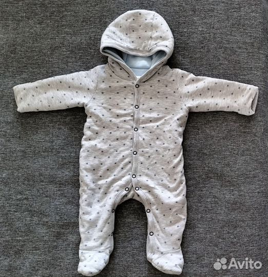 Комбинезоны утеплённые 62 (пакетом)