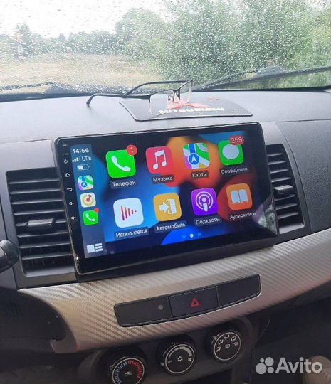 Магнитола на Lancer 10