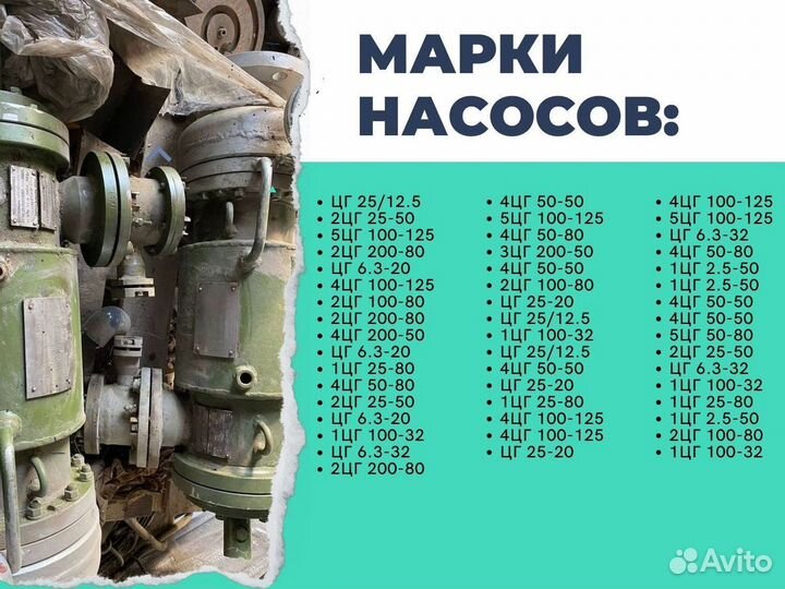 Насос цг 6.3-32