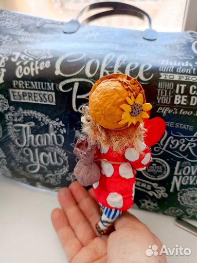 Елочные игрушки из ваты