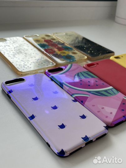 Чехлы на iPhone 8 plus пакетом