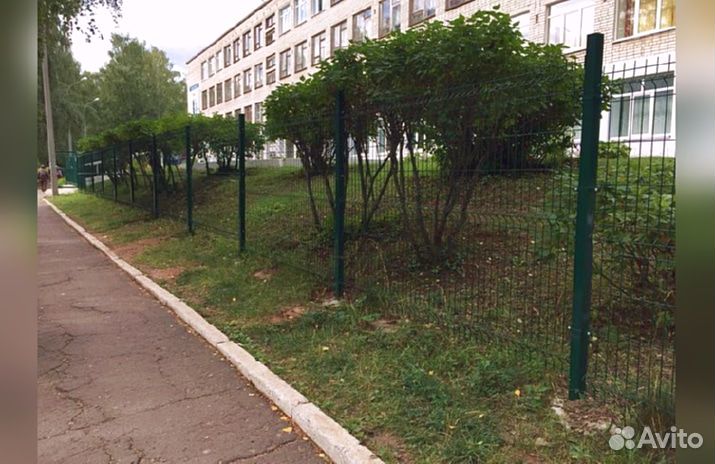 Сетка для забора 3d