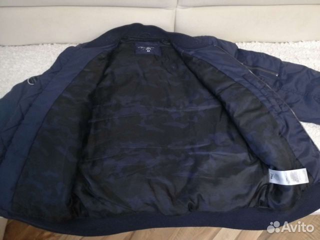 Мужская куртка бомбер размер 50 52
